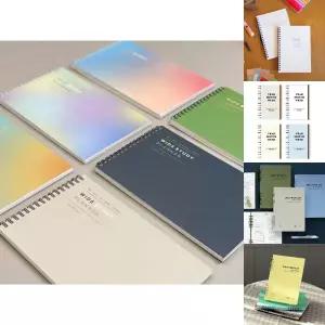 건망증 더메모 와이드 스터디 플래너 6개월/노트/데일리/스케줄/공부/계획/계획표/공시생/일정표/체크/관리