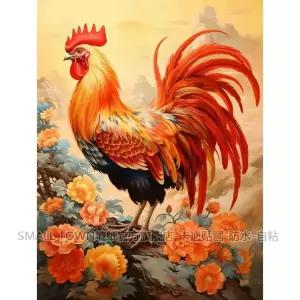 명화 그리기 DIY 색칠 동물 그림그리기 유화 캐릭터 닭 풍경 디지털 애완 꽃