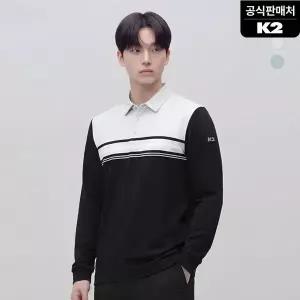 [K2] 남성 BOOST 선염 긴팔 폴로 티셔츠_KMP24283