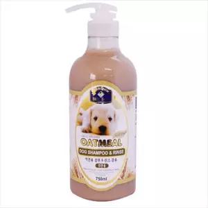 D18 뉴벨버드 오트밀 샴푸린스 750ml 애견샴푸 애완용품 애견용품 린스 청결한 반려견샴푸