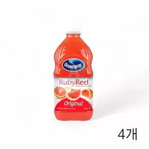 4개 오션스프레이 1.89L 과일 X 루비레드 자몽주스 과채쥬스