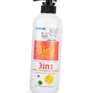 포비스 반려동물 강아지 고양이 겸용 3in1 목욕 용품 샴푸 겸 린스 550ml