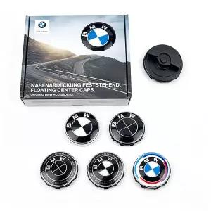 자동차휠캡 BMW 호환 E36 E46 E90 E39 E60 F10 F30 X3 X5 X6 G20 G30 M3 M4 M5 M6 E70 E71 F15 F16 용 4개