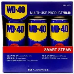 Co WD-40 다목적윤할제 450ml 3개입 부식방지스프레이