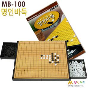 명인 바둑 MB100(M106) /자석게임/휴대용/소형바둑판/장기/장기게임/접판/장기판/폴더형/장기세트/장기알/