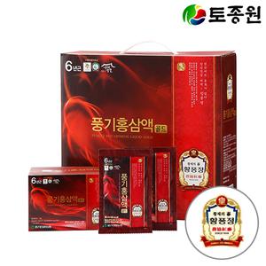토종원 6년근 풍기홍삼액골드 80mlx60포 풍기인삼농협