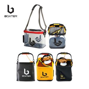 BOXTER 박스터 두레박 접이식 낚시물통 PVC 다용도 밑밥통