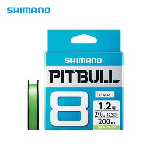 시마노 PITBULL(핏불) 8 PL-M68R 200m 라임 합사줄