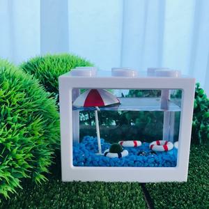 마리모 마린 DIY 세트 블럭어항