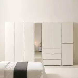 BIF보루네오 보루네오 오브제 LPM 키큰장 푸시 2900 거울 옷장세트