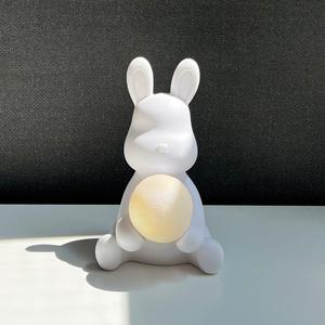 래빗 S / 대형 베어브릭 만들기 diy 색칠하기 미술교구 푸어링 플루이드 아트 저금통 토끼
