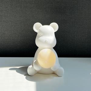 베어 S / 대형 베어브릭 만들기 diy 색칠하기 미술교구 푸어링 플루이드 아트 저금통 곰