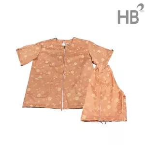 네오미 환자복 오렌지 하의 / 진찰복 침구복 한의원 병원복 가운 검진복 진료복