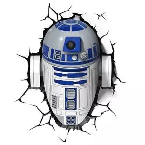 [하프클럽/알티피아]스타워즈 정품 R2D2 3D 데코라이트 FX 벽조명 벽등