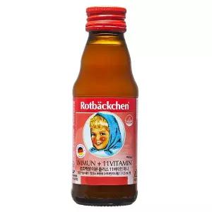 로트벡쉔 이뮨 플러스 11 비타민 125ml x 24병 / 액상 비타민