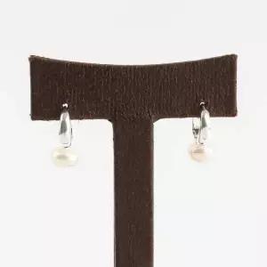 [아트박스]/신상오픈런 진주링귀걸이 볼드 스털링실버 원터치