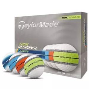 테일러메이드 정품골프볼   신상품 투어리스폰스 스트라이프 3피스 컬러골프공