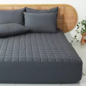 바숨 알러지케어 침대 누빔 매트리스 커버 슈퍼싱글 SS 110x200
