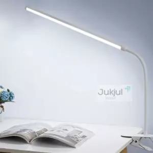 LED 집게 스탠드 58cm 화이트 독서등