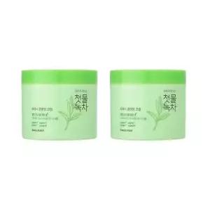 과일나라 첫물녹차 프레시 클렌징 크림 300g 2개