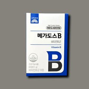 고려은단 메가도스B 비타민B 60정 1박스
