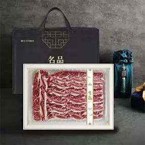 [자연맛남]시그니처 6.7.8 LA식 꽃갈비 선물세트 1.5kg (미국산/스킨+수축포장)