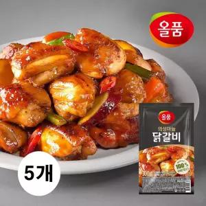 올품 냉동 의성마늘 닭갈비 300g 5개