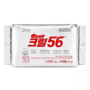 펄세스 크릴오일 크릴56 1000mgX30캡슐