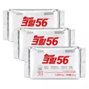 펄세스 크릴오일 크릴56 1000mgX30캡슐X3팩