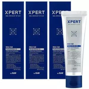 크리오 클리오 엑스퍼트 화이트케어 치약 100g 3개 치석 케어