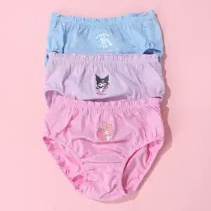 산리오캐릭터즈 여아 삼각팬티 3매 2호 세트