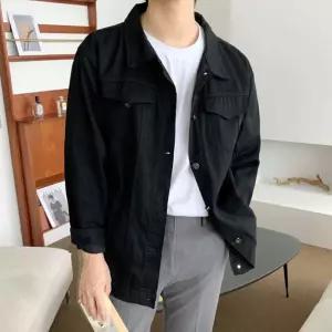 데님트러커 남성트러커자켓 데님 재킷 남성 간절기 오버핏 청자켓 아우터 간절기재킷