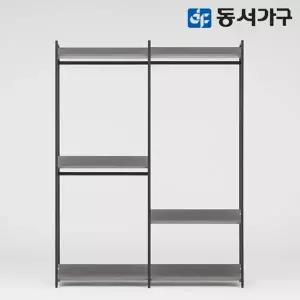[동서가구][T] 몬티아 철제 시스템 셀프 드레스룸/1600 3단행거 DF643456