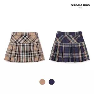 [레노마키즈](본사직영) 여아체크주름스커트(R2331S633)
