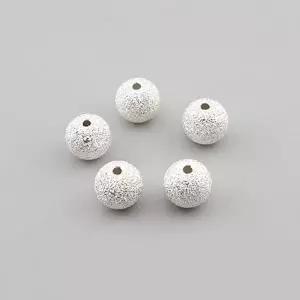 비즈팡 [SVP-91-05]순은펜던트 실버925 은볼 샌딩볼 8mm (내경 1.2mm) 실버볼