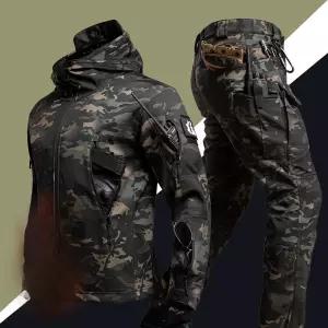 바람막이 전술복 겨울 상하의 미군 밀리터리 등산복 기모 방한복 아웃도어
