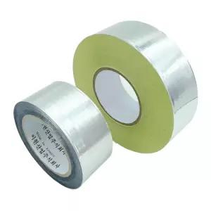 알루미늄테이프 100M 은박 내열테이프 50mm 호스테이프 지테이프 닥트 싱크대테이프