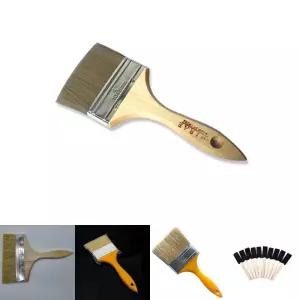 페인트 평붓 막붓 브러쉬 고급 4 in/도장용/붓/도색/작업용/공사용/DIY/셀프/페인팅/인테리어/벽면/벽/도배