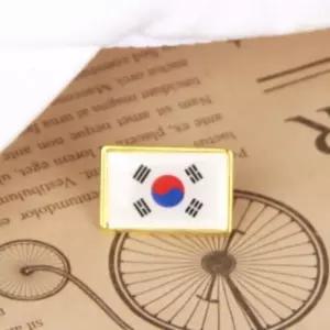 태극기뱃지 금속뱃지 한국기념품 옷뱃지 모자뱃지