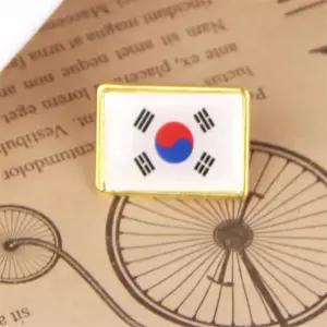 [다믿샵] 심플 태극기 뱃지 모자꾸미기