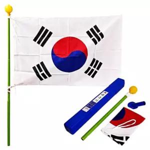 조기 소장용 국기 공휴일 한국 보관함 태극기+케이스 계양 XWF90AEE