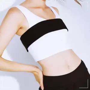 처짐방지 후크조절형 가슴고정밴드 보조브라 고탄력 UWA0FFB4
