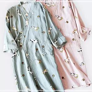 가운 로브 바스 목욕 샤워 커플 반팔 사우나 SWC5BF2A