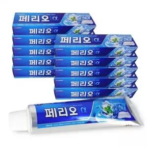 페리오치약 뉴후레쉬알파 구강건강 페리오 10개 치약