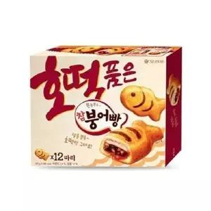 붕어빵 호떡품은 참붕어빵 간식 과자 사무실 12P 372g WFPAF40