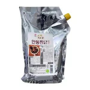 CJ 백설 다담 안동찜닭 양념 2kg 빠르미쇼핑
