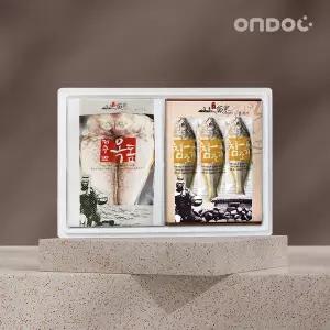 [온도씨]제주수산물 선물세트 모둠 3호 (옥돔 왕대 3미/참조기 대 6미/총1.3kg내외)