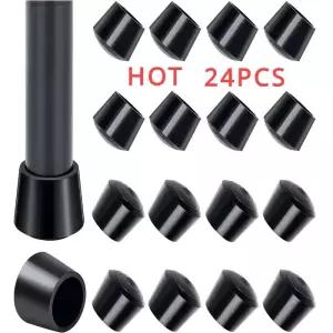 가구 다리 고무 패드 6 32mm PVC 미끄럼방지 바닥 보호 캡 테이블 의자 발커버