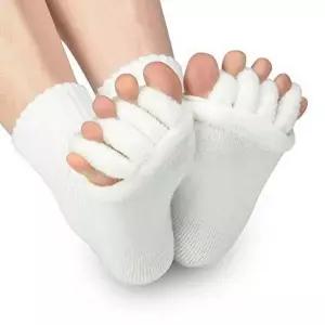 수면양말 발가락 스트레칭 수면 양말 여성 겨울