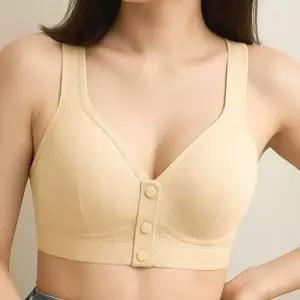 오너클랜 편안한 여성 빅사이즈 브라 데일리 여성 풀컵 브라 브래지어 노와이어 편안한 빅사이즈